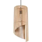 Sollux Hängeleuchte ALEXIA Holz 1xE27 15W Holz 120x21x21cm