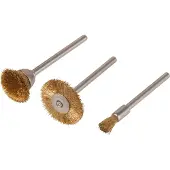 Wolfcraft 1 Minibürsten-Set