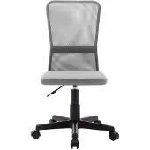 Syfax Bürostuhl Grau 44x52x100 cm Netzgewebe