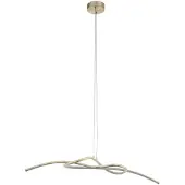 Eglo LED Pendelleuchte Novafeltria, Hängelampe, Hängeleuchte aus Stahl, Aluminium und Kunststoff, Esstischlampe, hängend in Nickel-Matt, Weiß