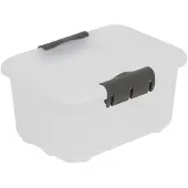 BranQ Velur 3,6L Vorratsbehälter mit Deckel transparent