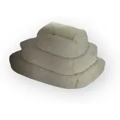 Kerbl Kuschelbett Fluffy (Farbe creme, L x B x H 80 x 60 x 22 cm) 80443