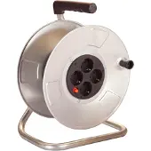 Bachmann Kabeltrommel 4-fach leer, ohne Kabel, Stahlblech