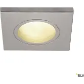 SLV Einbaustrahler Dolix Out GU10 Square für Outdoor-Grau