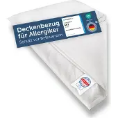Blumtal Milbenbezug Decke 135x200 cm - Allergiker Milbenbezug für Decken