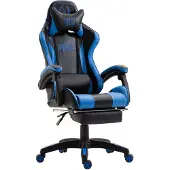 CLP Gaming Bürostuhl Ignite höhenverstellbar und drehbar schwarz/blau