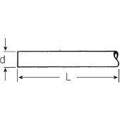 Stahlwille 5 1/2 Handgriffe 1 Gr. 48030001 Größe: 1/Länge: 460 mm