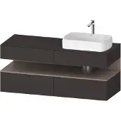 Duravit Waschtischunterschrank Qatego 140x55x60cm, ba m/Gr m, Pl, B r, B