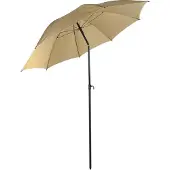 VCM Sonnenschirm 180 cm | Strandschirm | Schirm | Balkonschirm | Gartenschirm - rund UV-Schutz