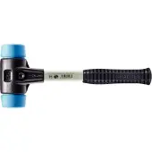 HALDER Schonhammer SIMPLEX Länge 410 mm Kopf-Ø 60 mm Fiberglas mit Gummigriff (1): abriebfrei, TPE-soft,...