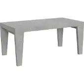 Itamoby Ausziehbarer Tisch 90x180/284 cm Spimbo Cemento