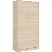 Dmora Kleiderschrank 2-türig Kilimandscharo 100x204cm Braun