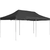 Syfax Profi-Partyzelt Faltbar Aluminium 6x3 m Anthrazit