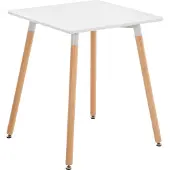 CLP Küchentisch Viborg weiß Größe 60 cm Größe 60 cm