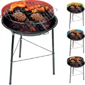 Bbq collection Grill - BBQ Holzkohle - Leichter tragbarer Barbecue-Grill - Ø 43 cm - Zufällige Farbe