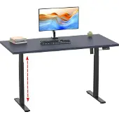 VCM Schreibtisch höhenverstellbar Lona 140x50