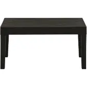vidaXL "SALE 2026"Gartentische - Grau Lounge-Gartentisch Kunststoff Grau Stabli Möbel5507971