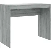vidaXL Schreibtisch Grau Sonoma 90x40x72 cm Holzwerkstoff