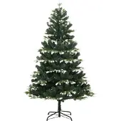 Syfax Künstlicher Weihnachtsbaum Klappbar Beschneit 150 cm