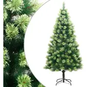 Syfax Künstlicher Weihnachtsbaum Klappbar mit Ständer 180 cm