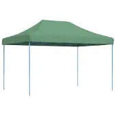 Syfax Partyzelt Faltbar Pop-Up Grün 410x279x315 cm