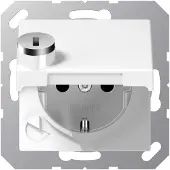 JUNG A 1520 BFKLSL WW, Typ F, Weiß, Thermoplast, IP44, Universal, 250 V