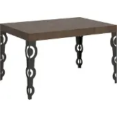 Itamoby Karamay Ausziehtisch 140/224x80cm Walnuss Anthrazit Beine