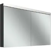 Schneider LOW plus LED Spiegelschrank, 2 Türen 65/65cm, 1295x120x747mm, Beleuchtung oben