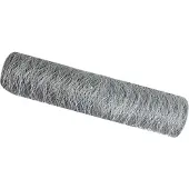 vidaXL Hexagonzaun Silber 0,8 x 25 m Verzinkter Stahl