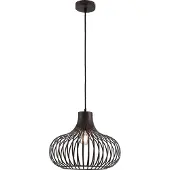 Nowa Hängeleuchte Metall rostfarben matt, Metall rostfarben matt, Höhe kürzbar, ø: 400mm, H: 1500mm, exkl. 1x E27 40W 230V