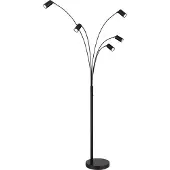 Globo Stehlampe Robby Schwarz