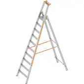 Layher Topic 1064 Stufenstehleiter 10 Stufen