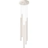 Sollux Pendelleuchte PASTELO 5P beige 5xG9 8W Stahl 104x25x25cm