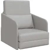 vidaXL Schlafsofa Wolkengrau 65 x 80 x 83 cm Stoff