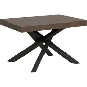 Itamoby Ausziehtisch 120/380x90 cm Volantis Walnuss Beine anthrazit