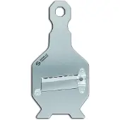 Sanelli Ambrogio - Trüffelhobel aus Edelstahl - gewellte Klinge mit 0,2 bis 3 mm Regler und 20,5 cm Griff