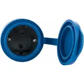 Schwaiger SOAW0044, Blau, Grau, IP44, 230 V, 16 A, 50 Hz, 106 g