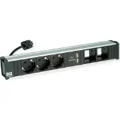Bachmann CONI 3xCEE7/3 1x USB Charger