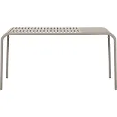Ebuy24 Stella Gartentisch 150x90 cm grau.