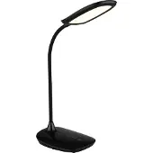 Globo Lighting Tischleuchte Kunststoff schwarz glänzend, LED