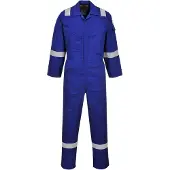 Portwest AF73 Araflame Silber Overall Royal Blue Gr. 38