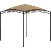 Syfax Pavillon 3x3x2,65 m Taupe 180 g/m²