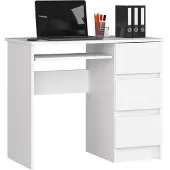 Akord Furniture Factory IP0PBIUBIA008, Gerade, Rechteckige Form, Matt, Weiß, 3 Schublade(n), 500 mm