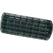 vidaXL Eurozaun Grün 0,6 x 25 m PVC-beschichtetes Eisen