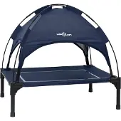 Syfax Hundebett 63 x 49,5 x 60 cm Stahl Marineblau
