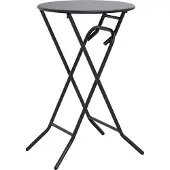 Syfax Gartentisch Anthrazit 50 x 50 x 72 cm Metall