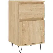 vidaXL Sideboard Sonoma-Eiche 40x35x70 cm Holzwerkstoff