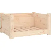Syfax Hundebett 55,5 x 45,5 x 28 cm Massivholz Kiefer