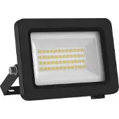 Osram LED-Flutlicht mit , schwarzes Aluminiumgehäuse, 10 W, 1750 lm, für Außenanwendungen, kompaktes Design, leichtes Gewicht, einfache Montage, LED nicht austauschbar