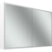 Schneider GLOW D2W Spiegelschrank, 2 Türen 60/60cm, 1213x136x736mm, rundum Beleuchtung, Dim2Warm, 218.120.02.02